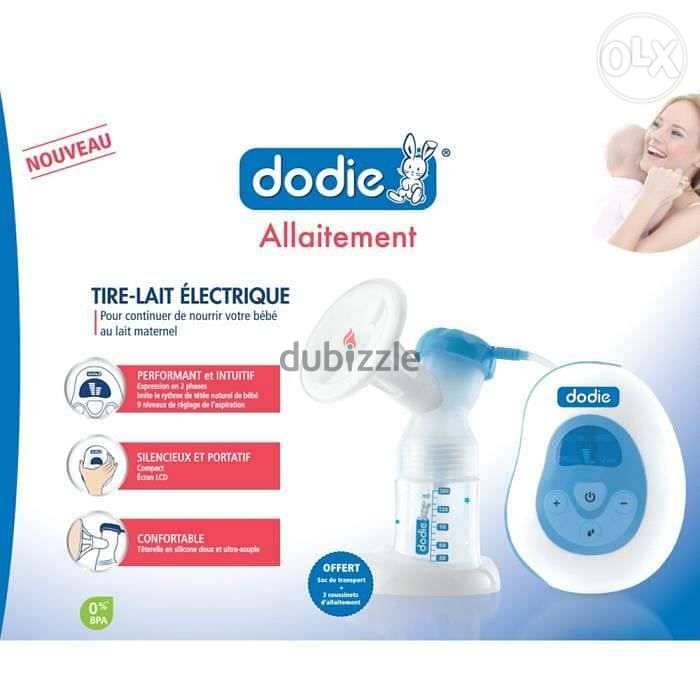 Dodie Electric Breast Pump set (New, made in France) 0