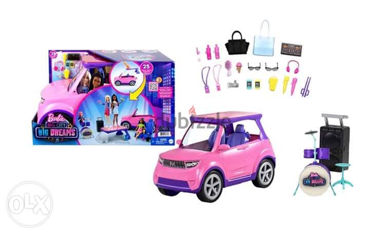 Barbie: Big City, Big Dreams Transforming Vehicle Playset 2