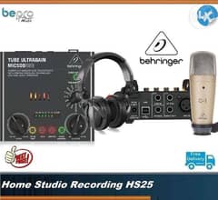 Studio Audio recording Bundle , Full Package Recording HS25