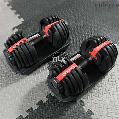 Set 2 pcs Adjustable dumbelles