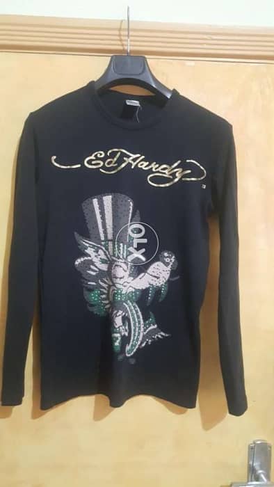 ED HARDY unisex cotton top small to medium