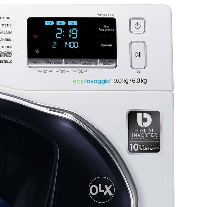Samsung Washing Machines 9 kg / dryer 6 kg add and wash. 4