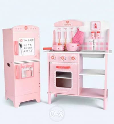 Kids Wood Kitchen مطبخ خشب للأطفال