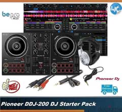 Pioneer DDJ-200 DJ Starter Pack , Bundle DJ Set, Warranty 1 year 0
