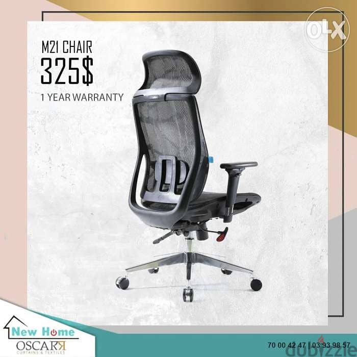 High Back Mesh Fabric Office Executive Chair M21 كرسي مكتب طبي شبك 2