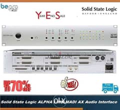 Solid State Logic XLogic Alpha-Link MADI AX,Used like new