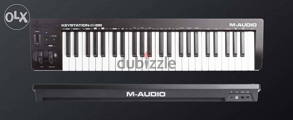 M-Audio Keystation 49 MK3 49-key Keyboard Controller,Maudio Keystation 1