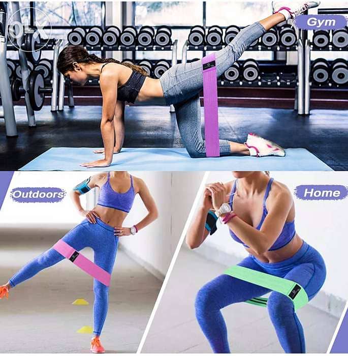 Resistance Bands for Legs and Butt 3 Levels Sports Fitness Band 3