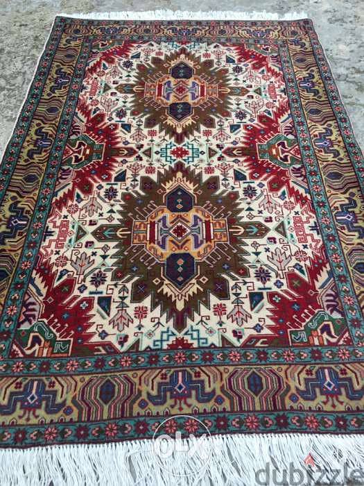 سجاد عجمي. جوز تبريز. persian carpet. tapis. Hand made 4