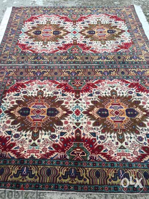 سجاد عجمي. جوز تبريز. persian carpet. tapis. Hand made 6