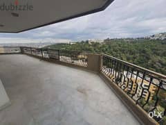 3 master bedrooms apartment + open sea view for sale in Baabda / Yarze