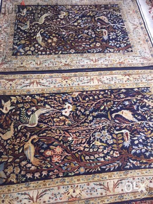 سجاد شغل يدوي صوف. Hand made. Persian Carpet 1