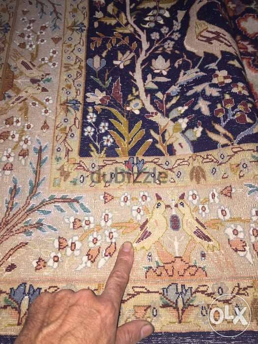 سجاد شغل يدوي صوف. Hand made. Persian Carpet 5