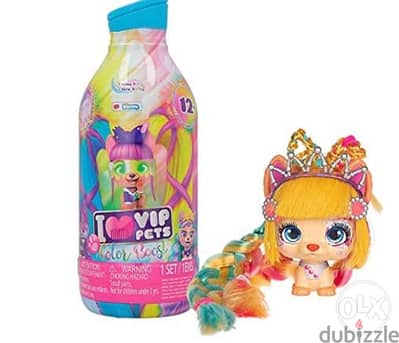 VIP Pets Color Boost - Includes 1 VIP Pets Doll, 9 Surprises, 6 Access