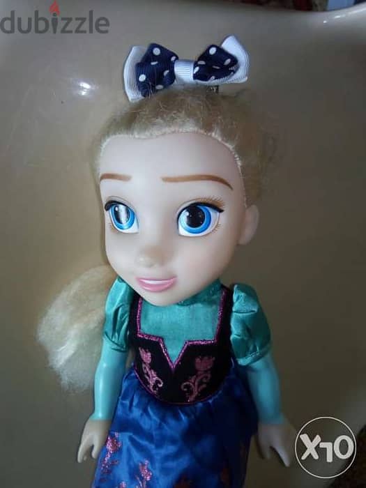 QUEEN ELSA FROZEN Disney still good Baby 33 Cm Animator doll=14$ 1