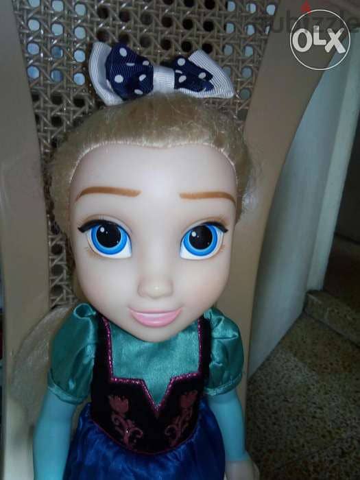 QUEEN ELSA FROZEN Disney still good Baby 33 Cm Animator doll=14$ 5