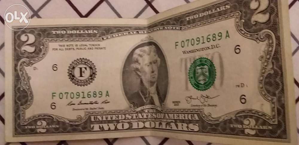 2 dollars 2003 series 0