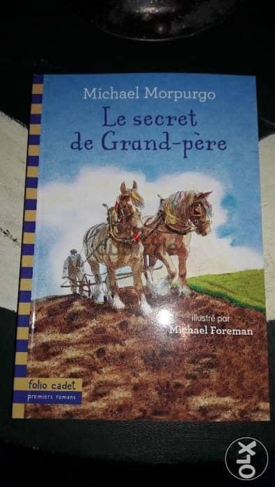 Romans Le secret de grand-père, Folio Cadet Premiers romans