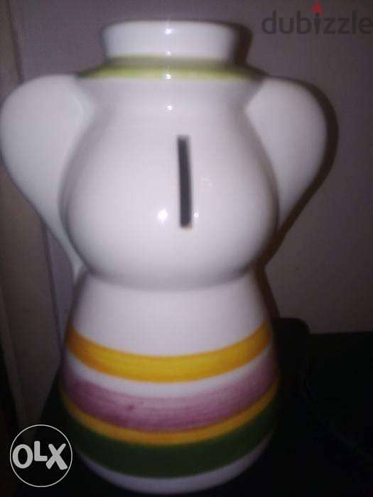 Ceramic elephant moneykeeper made in italy 2