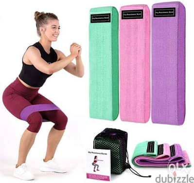 Resistance Bands Set 3 levels Women/Men