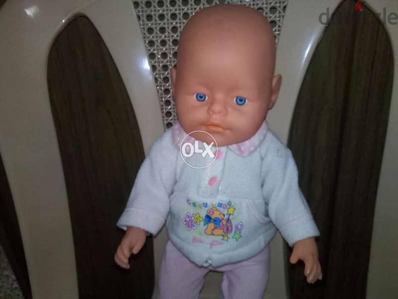 BABY BORN Big original doll SOFT TOUCH 42 Cm in outfit still good=16$ 1