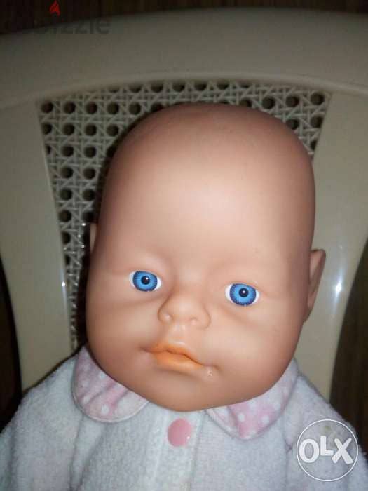 BABY BORN Big original doll SOFT TOUCH 42 Cm in outfit still good=16$ 3