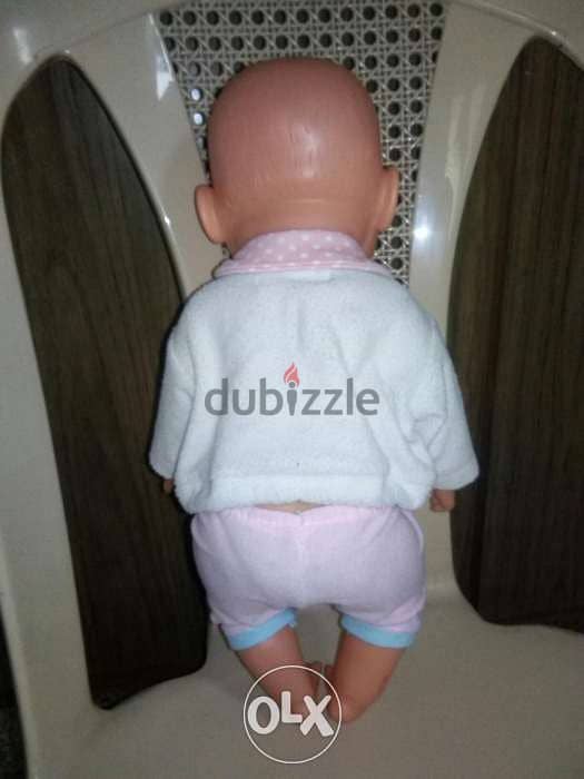 BABY BORN Big original doll SOFT TOUCH 42 Cm in outfit still good=17$ 3