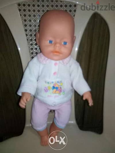 BABY BORN Big original doll SOFT TOUCH 42 Cm in outfit still good=16$