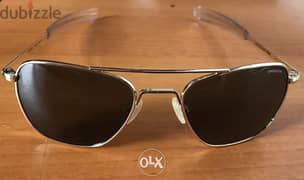 Sunglasses Original Randolph Aviator 23K Gold, 52 mm for men and Women