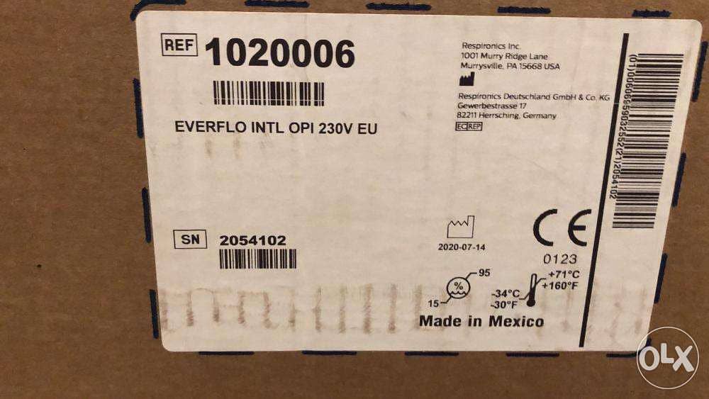 Philips EverFlo Oxygene Concentrator Machine NEW 3