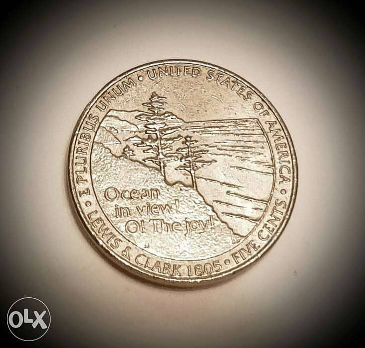 USA Jefferson 5 Cents Ocean In View 2005 1