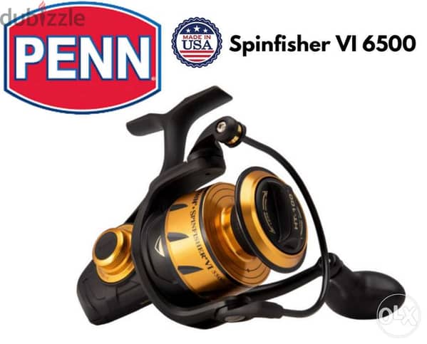 Penn spinfisher 6500 fishing reel مكنة صيد - Water Sports & Diving -  112639951