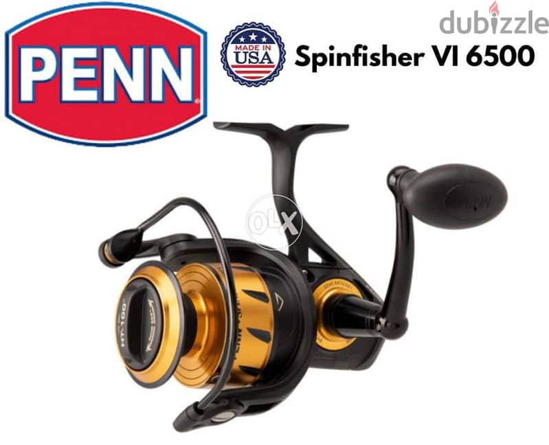 Penn spinfisher 6500 fishing reel مكنة صيد - Water Sports & Diving