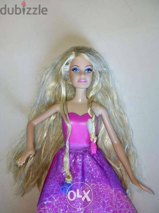 TWIST N STYLE Barbie Princess Mattel great doll has a long hair=16$ 1
