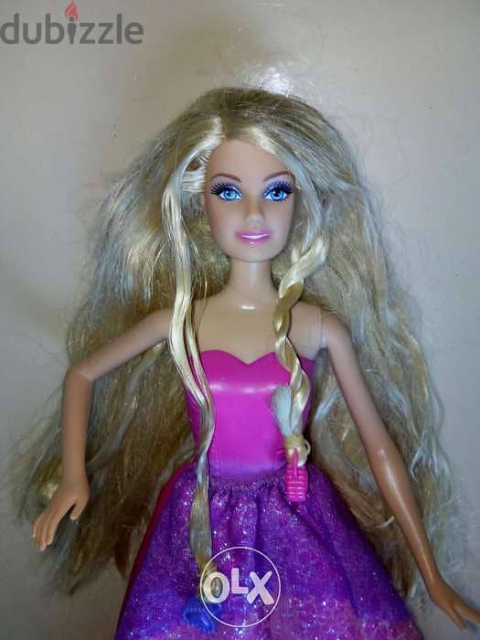 TWIST N STYLE Barbie Princess Mattel great doll has a long hair=16$ 4