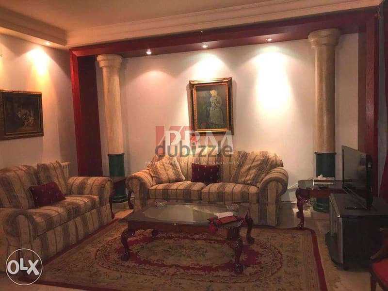 Charming Furnished Apartment For Rent Baabda | 315 SQM | 3