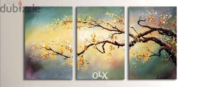 Set of 3 paintings