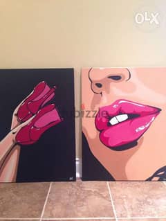 Pop art paintings