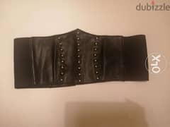 Leather belt 0