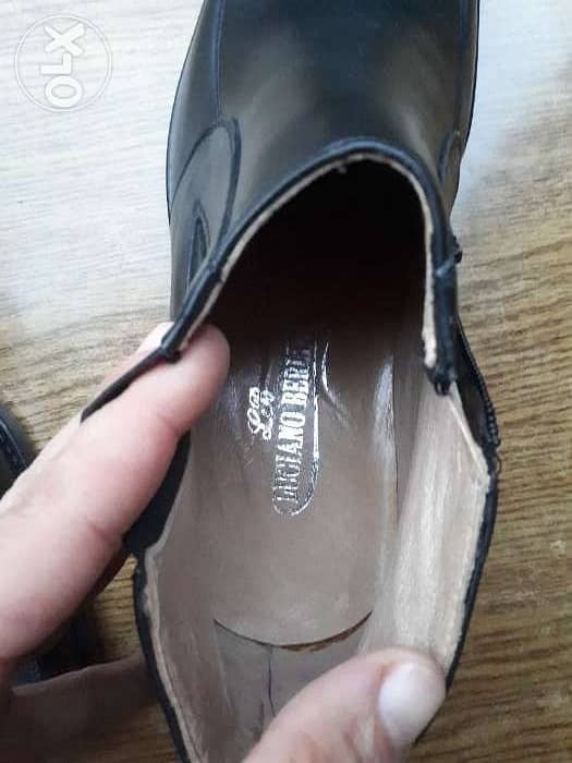 Leather Shoes made in ITALY no 42 (cash $ only) 3