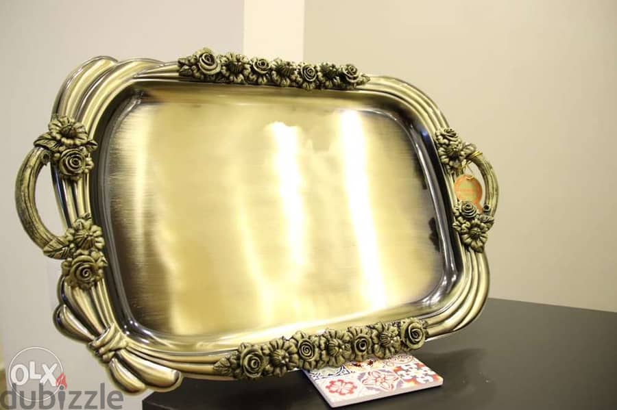 Bronze Tray صينية برونزية 0