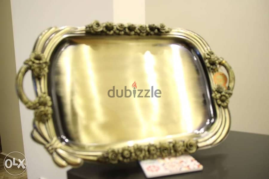 Bronze Tray صينية برونزية 1