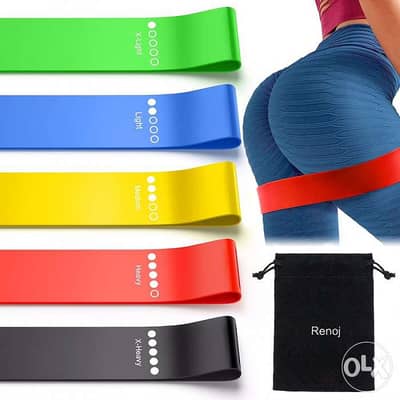 Resistance bands 5 set of bands