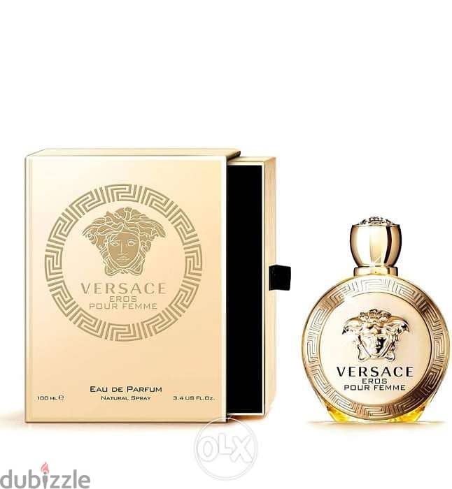 Versace Eros Pour Femme by Versace for Women - Eau de Parfum, 100ml 0
