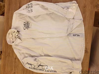 CAMP DAVID shirt, original, very good condition, XL