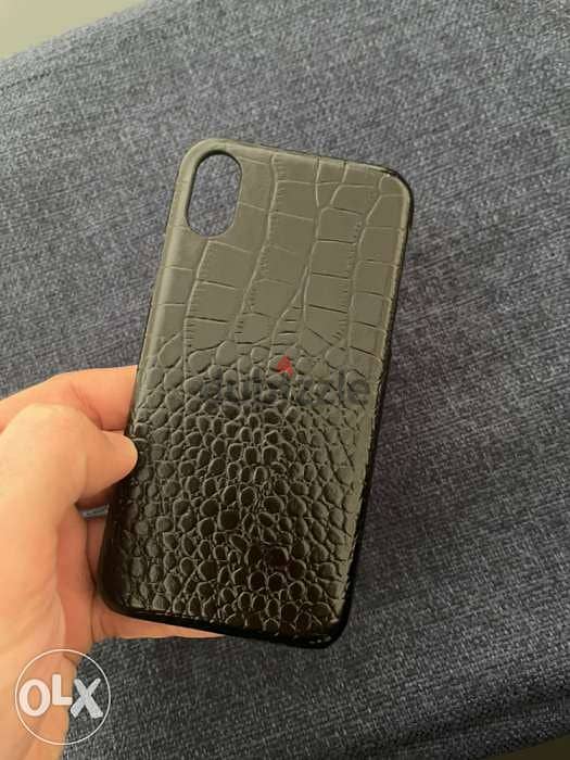 real leather iphone x or xs cover 1