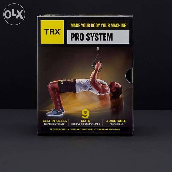 TRX Suspension Trainer - Elite Pro System 9 With CD Training - Gym ...