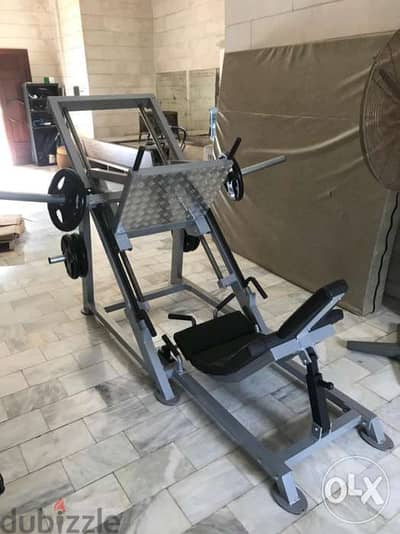 Press legs machine