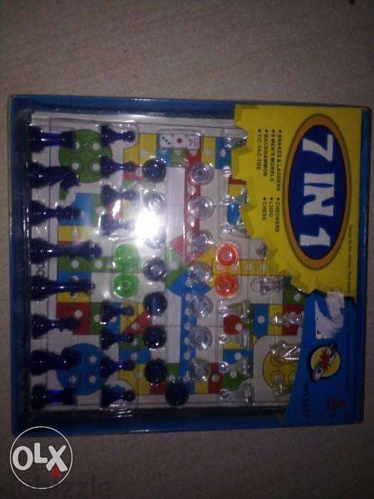 Seven in one kids board games new 2