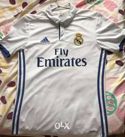 Real madrid 2016/17 home adidas jersey